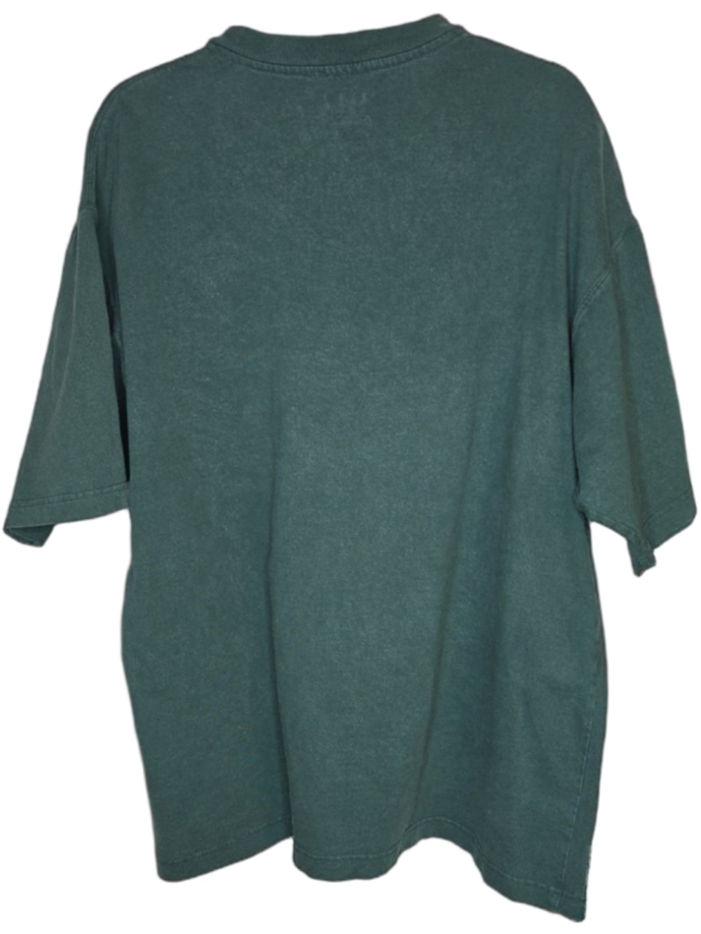 Men's Carhartt Green Short Sleeve Henley Tee L - Picture 2 of 9